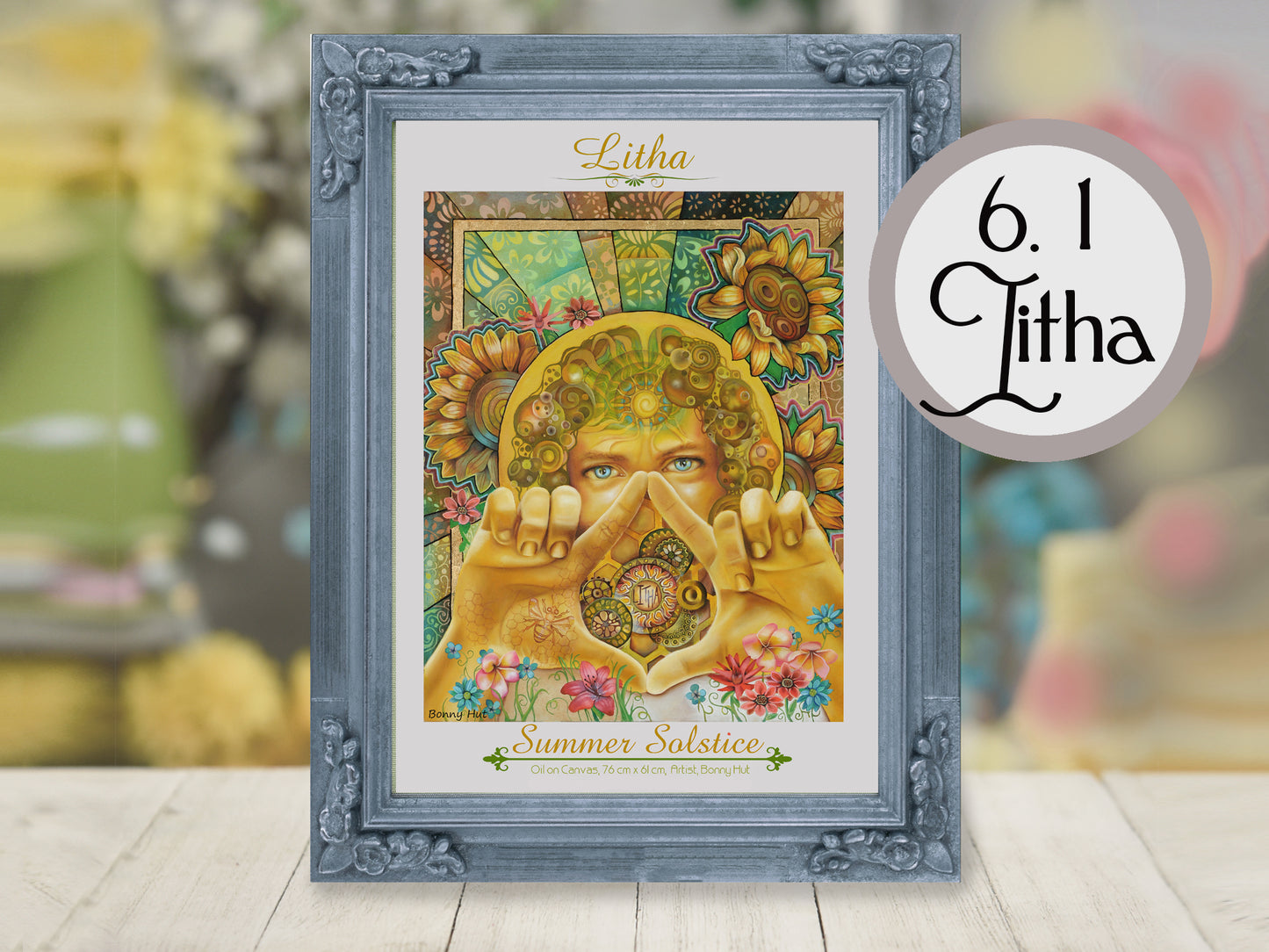 Litha Summer Solstice Wheel of the Year A3 Art Prints Bulk quantities. 8 Pagan Sabbats