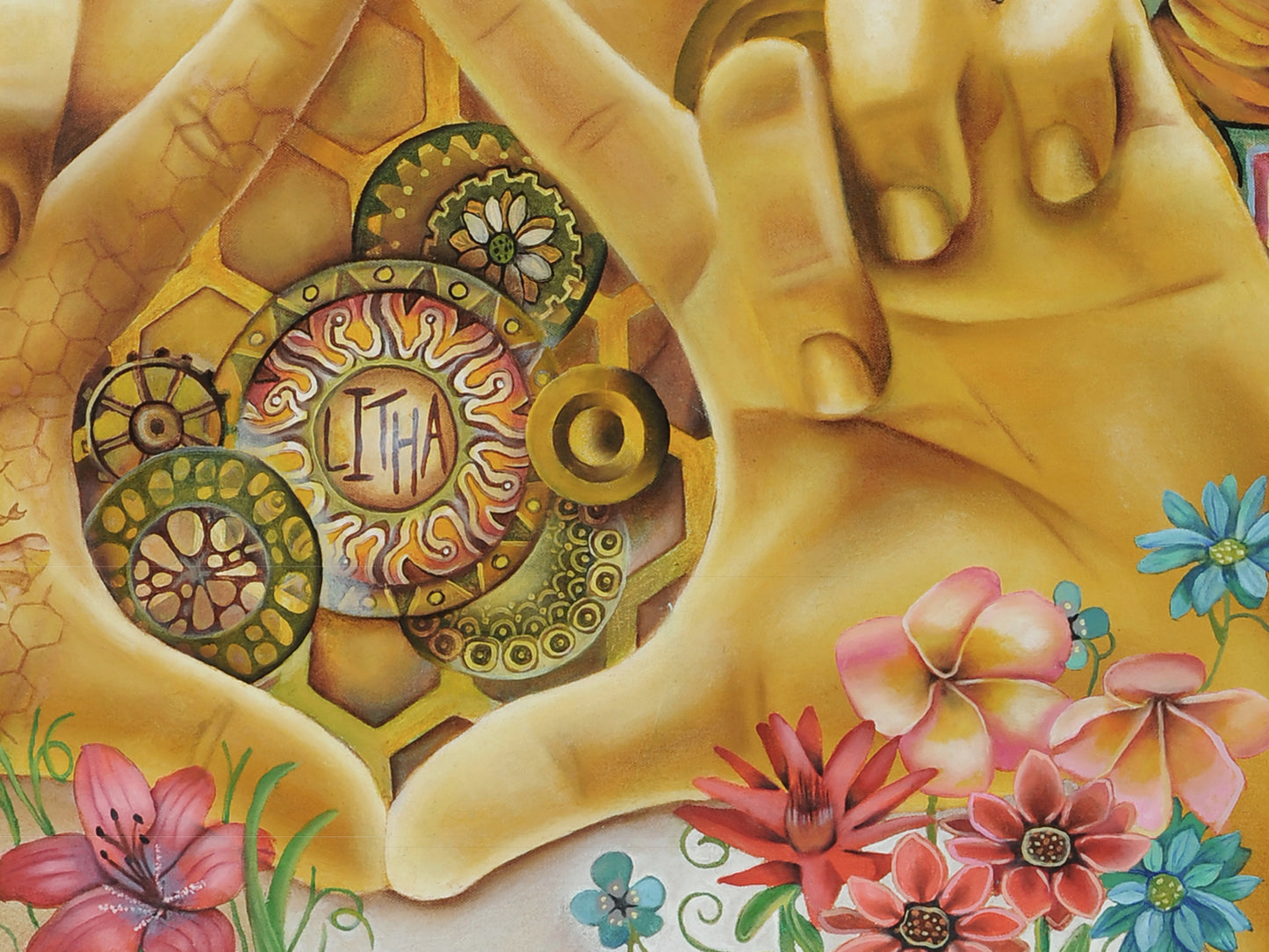 Litha Summer Solstice greeting cards- Wiccan Wheel of the Year Pagan Sabbat oil painting