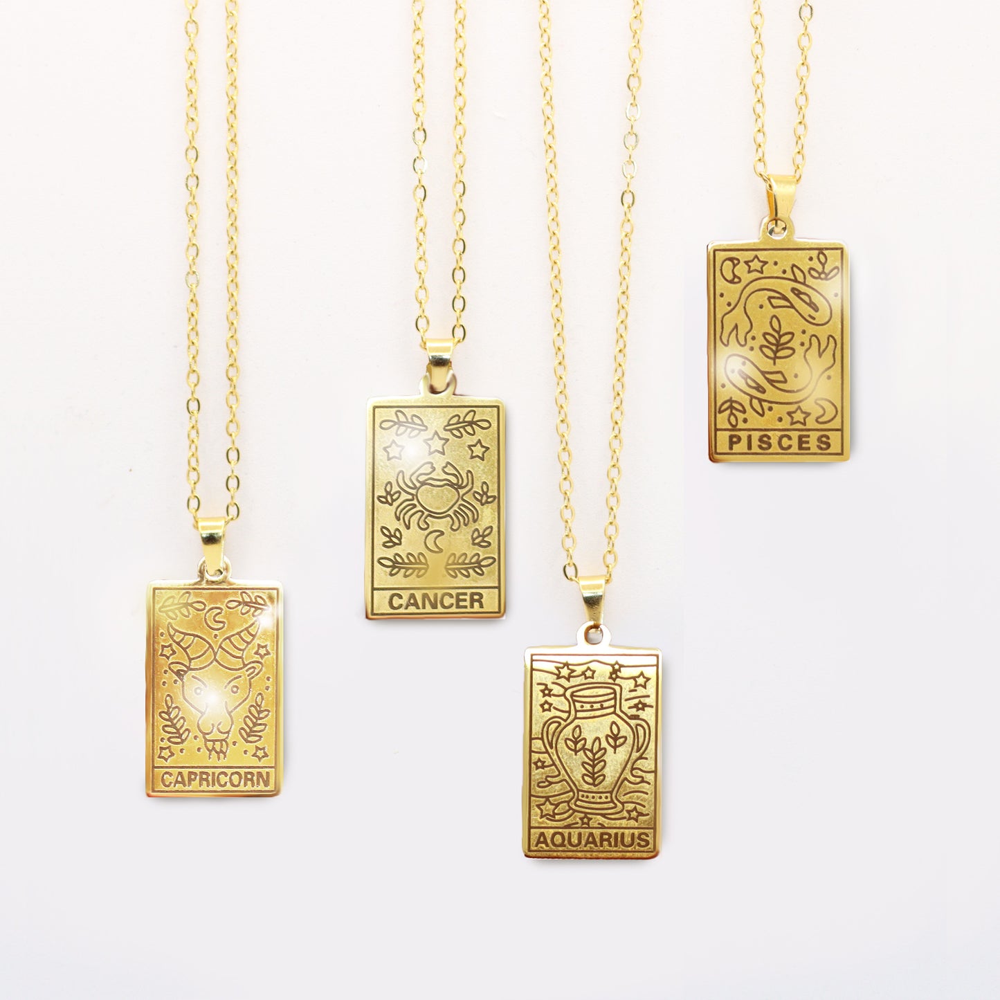 Zodiac birthday gifts necklaces-pendants, star-sign jewellery gifts from our Melbourne Metaphysical store. Unique astrological celestial, esoteric, spiritual gifts for the astrology lover in your life.