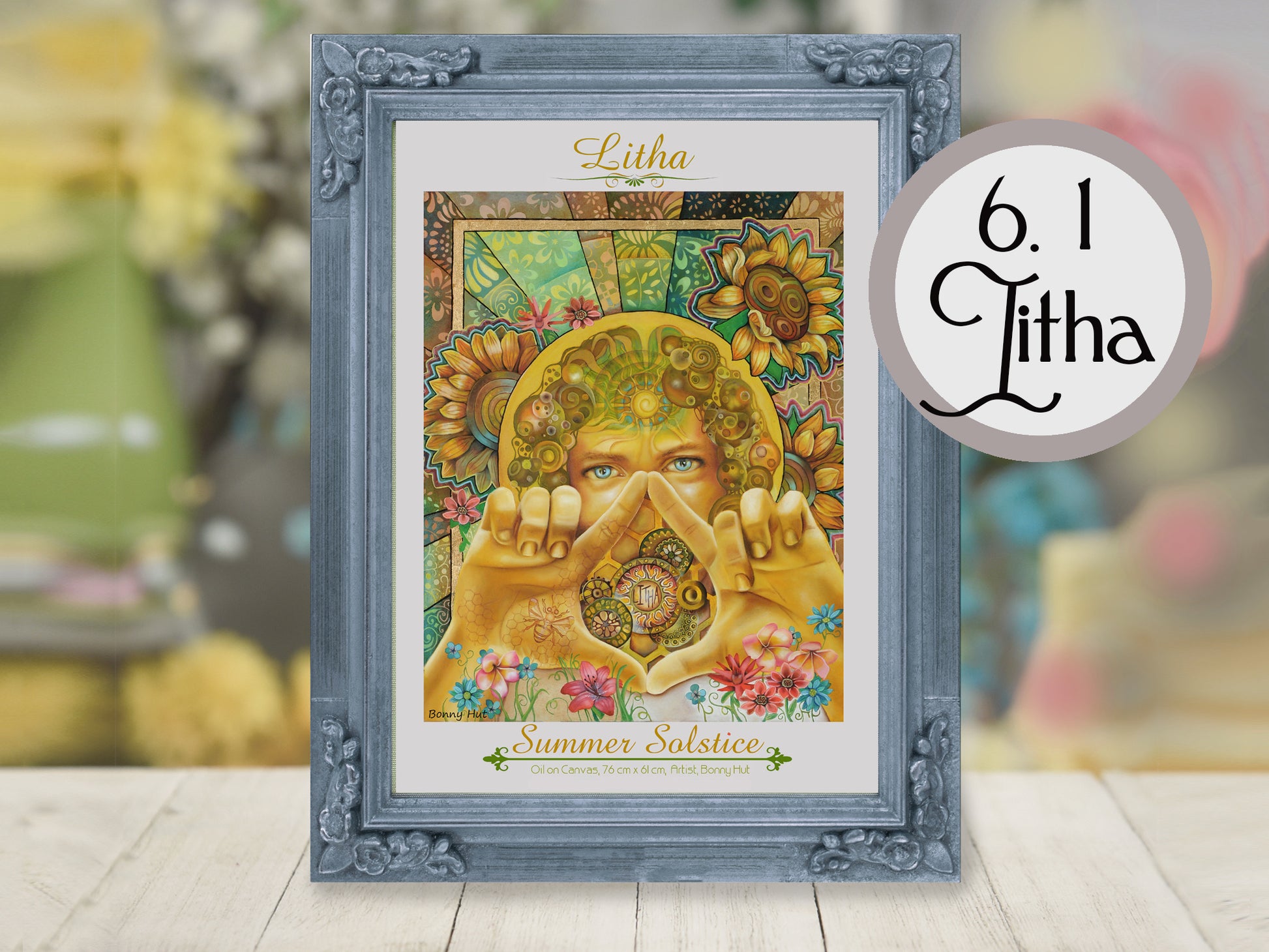 Litha Summer Solstice Wheel of the Year A3 Art Prints Bulk quantities. 8 Pagan Sabbats
