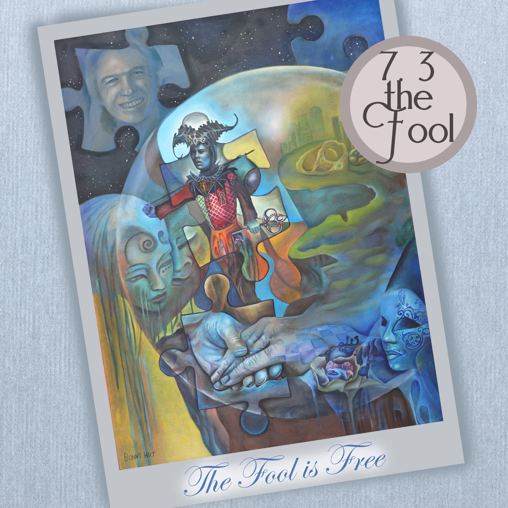 The fool tarot. A3 Spiritual - Pagan Art Prints Bulk quantities. Esoteric decor and witchy gifts. Reproduced from original oil paintings from our online Metaphysical store.