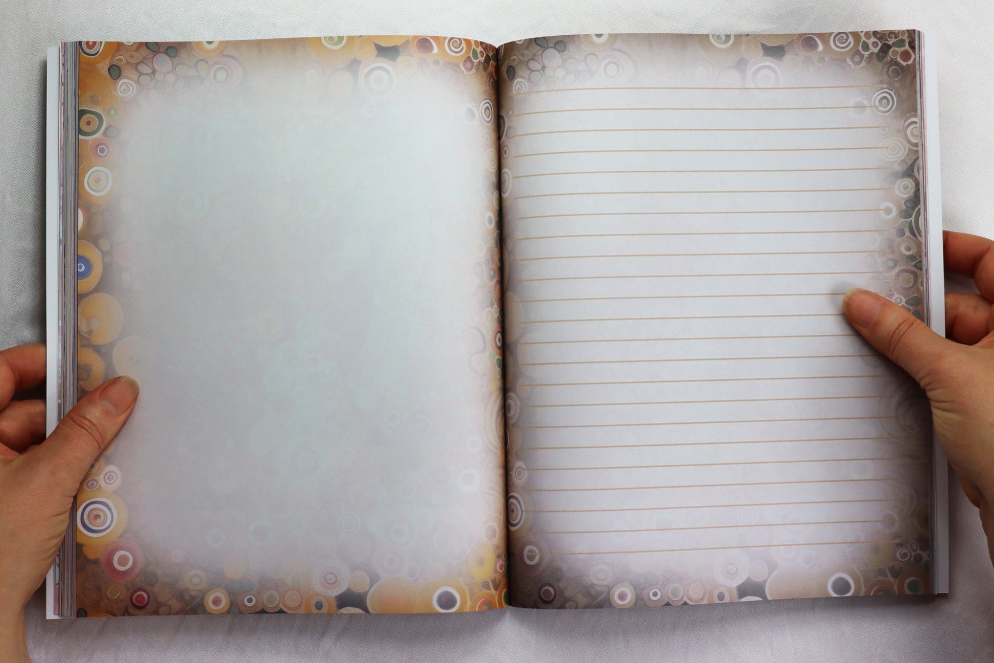 tribal border writing paper. Spiritual Art Journal, Spiritual birthday gifts, Metaphysical store gift, Poetry book, Visionary artwork by artist Bonny Hut