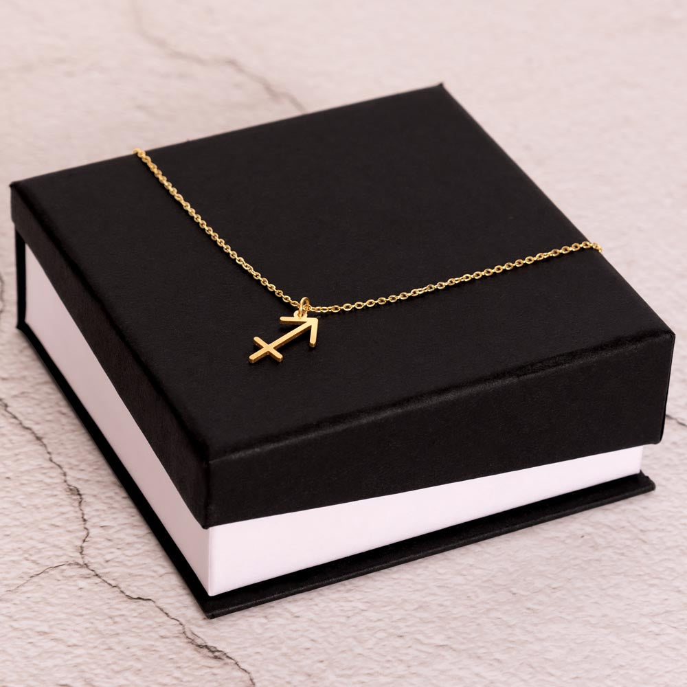 Sagittarius  pendant necklace - Zodiac jewellery