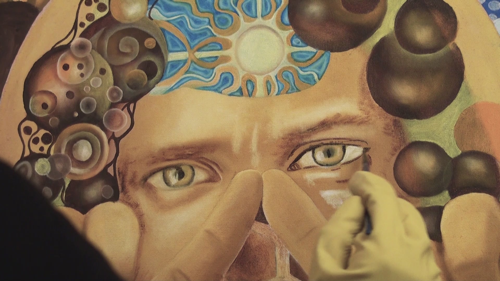 Litha Summer Solstice oil painting speed painting video - Wiccan Wheel of the Year - 8 Pagan Sabbats